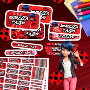 Miraculous - Etiquetas Personalizadas