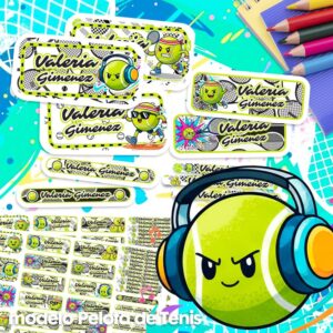 Tenis - Etiquetas Personalizadas