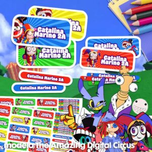The Amazing Digital Circus - Etiquetas Personalizadas